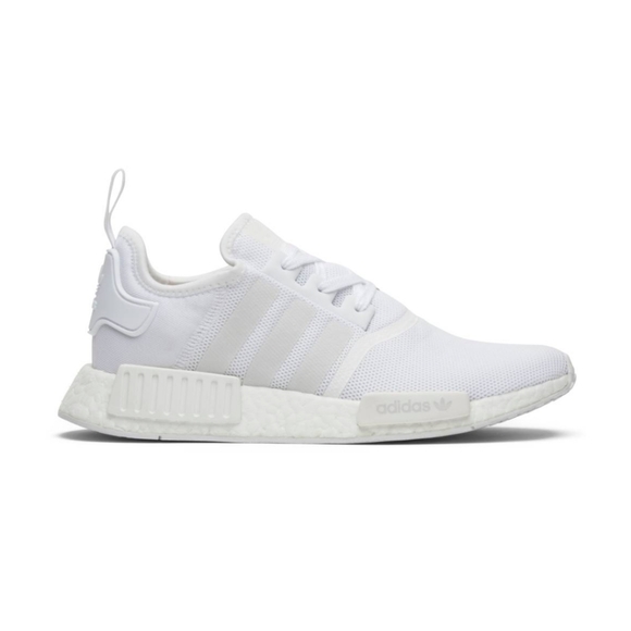 NWT Men's Adidas NMD_R1 "Triple White " - Picture 4 of 6